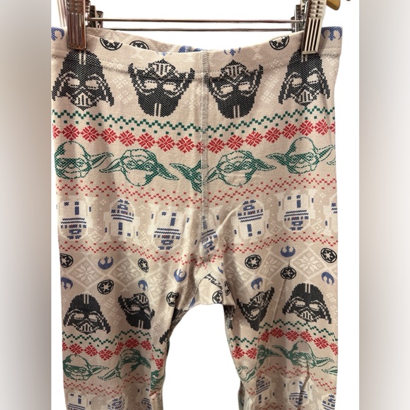 Hanna Andersson Star Wars  Long John Pajamas In Organic Cotton Christmas PJs Set - Picture 4 of 10